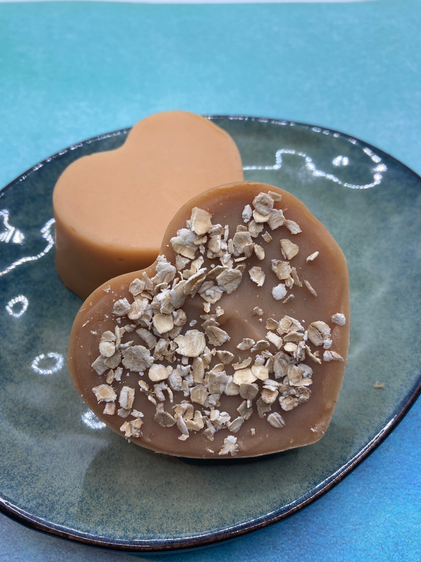 Oatmeal, Milk & Honey (Heart Shape) Goat Milk Soap