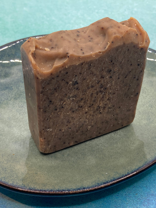 Cold Brew Coffee House (Scrub) Goat Milk Soap